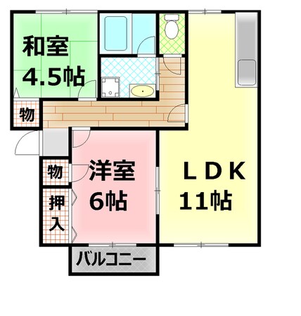 伊豆長岡駅 徒歩12分 1階の物件間取画像